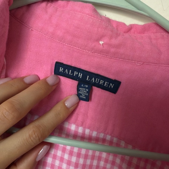 Ralph Lauren Vibrant Pink Casual Shirt, size:L, 100% cotton - Picture 8 of 17